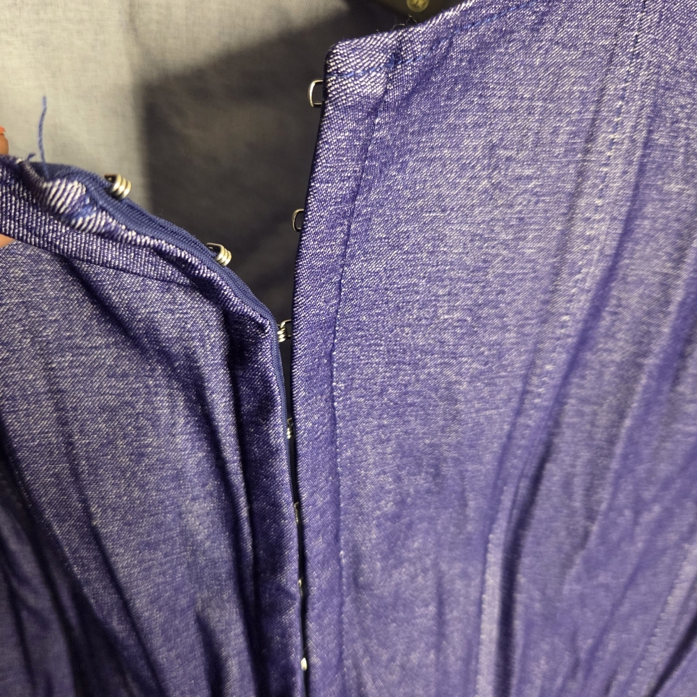 Women's Purple Corset Top - Picture 3 of 11